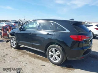 2015 Acura RDX Tech Pkg with VIN 5J8TB3H54FL010757, listed as a IAAI auction lot 41557233 with 108,935 mi miles. Bid and sale history available at carsss.com. Image 3.