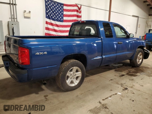 2011 Ram Dakota Bighorn/Lonestar with VIN 1D7RW3BK8BS670446, listed as a Copart auction lot 87371804 with 104,376 mi miles and Salvage Title. Bid and sale history available at carsss.com. Image 3.