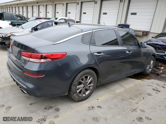 2020 Kia Optima LX with VIN 5XXGT4L39LG380266, listed as a Copart auction lot 43645945 with 126,413 mi miles and Salvage Title. Bid and sale history available at carsss.com. Image 3.