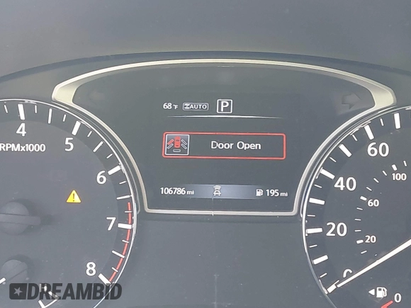 2018 Nissan Pathfinder S with VIN 5N1DR2MM0JC664021, listed as a IAAI auction lot 41741100 with 106,786 mi miles and . Bid and sale history available at DreamBid. Image 16.