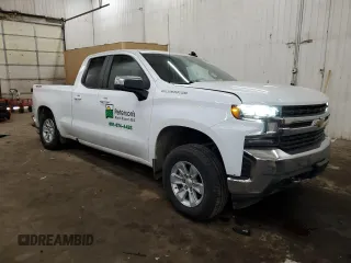 2021 Chevrolet Silverado 1500 LT with VIN 1GCRYDED0MZ224289, listed as a Copart auction lot 41636375 with 97,485 mi miles and Salvage Title. Bid and sale history available at DreamBid. Image 4.