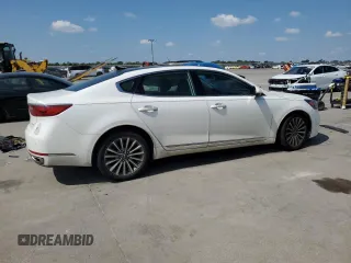 2017 Kia Cadenza Premium with VIN KNALC4J11H5087048, listed as a Copart auction lot 72180834 with 65,890 mi miles and Salvage Title. Bid and sale history available at carsss.com. Image 3.