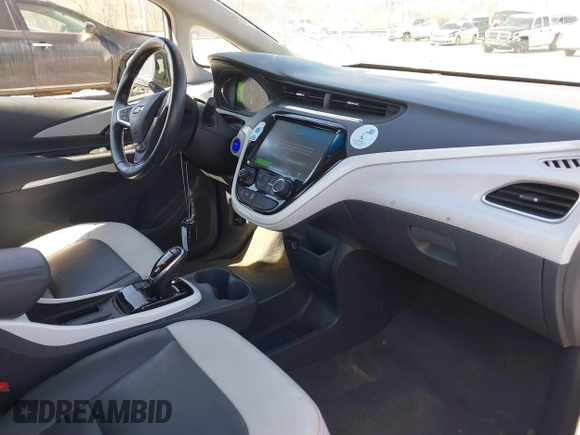 2020 Chevrolet Bolt EV Premier with VIN 1G1FZ6S03L4145572, listed as a IAAI auction lot 41672295 with 25,998 mi miles. Bid and sale history available at carsss.com. Image 5.