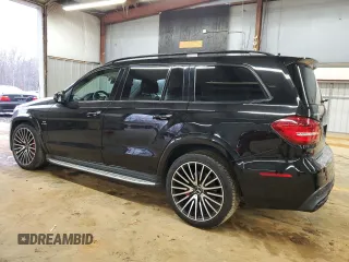 2017 Mercedes-Benz GLS with VIN 4JGDF7FE5HA918226, listed as a Copart auction lot 84388874 with 56,633 mi miles and Salvage Title. Bid and sale history available at carsss.com. Image 2.