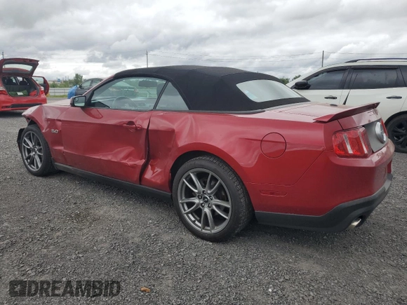 2011 Ford Mustang GT с VIN 1ZVBP8FF9B5100308, выставлен на аукционе Copart как лот 61194295 с пробегом 86 575 миль миль и Чистый • Clean title. История ставок и продаж доступна на DreamBid. Изображение 2.
