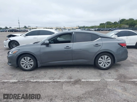 2020 Nissan Sentra S with VIN 3N1AB8BVXLY291612, listed as a IAAI auction lot 41397437 with 45,009 mi miles. Bid and sale history available at carsss.com. Image 14.
