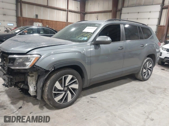 2024 Volkswagen Atlas SE with VIN 1V2HR2CA6RC534817, listed as a IAAI auction lot 41655227 with 39,214 mi miles and . Bid and sale history available at DreamBid. Image 20.