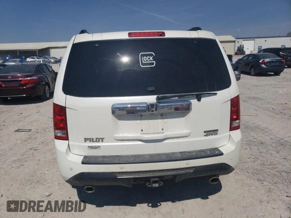 2012 Honda Pilot Touring with VIN 5FNYF4H98CB066488, listed as a Copart auction lot 50405775 with 209,840 mi miles and Salvage Title. Bid and sale history available at carsss.com. Image 6.