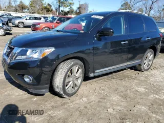 2013 Nissan Pathfinder S with VIN 5N1AR2MM8DC652237, listed as a Copart auction lot 44797235 with 136,219 mi miles and Clean Title. Bid and sale history available at carsss.com. Image 1.