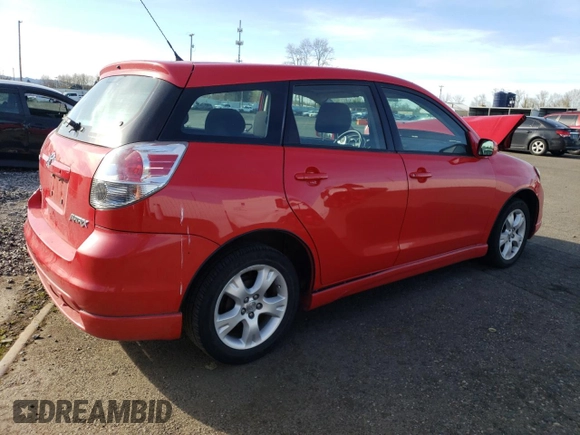 2008 Toyota Matrix STD with VIN 2T1KR30E88C702449, listed as a Copart auction lot 50209775 with 49,294 mi miles and Salvage Title. Bid and sale history available at DreamBid. Image 3.