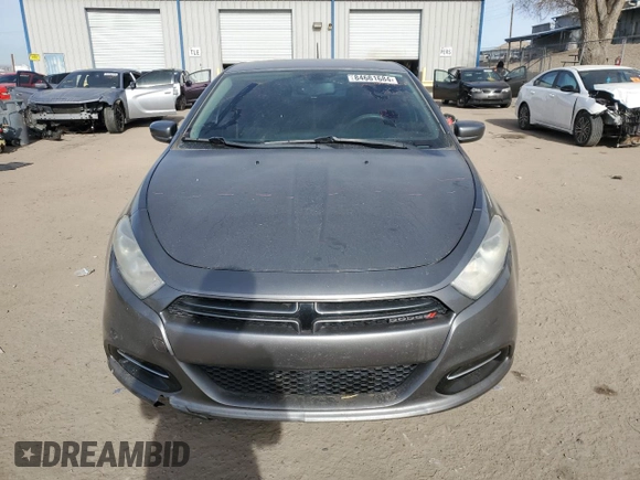 2013 Dodge Dart SXT with VIN 1C3CDFBH3DD182495, listed as a Copart auction lot 84661684 with 158,209 mi miles and Salvage Title. Bid and sale history available at carsss.com. Image 5.