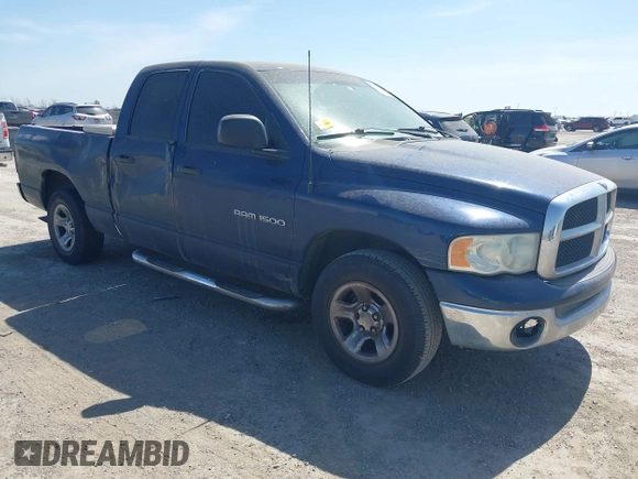 2004 Dodge 1500 SLT with VIN 1D7HA18N04J144868, listed as a IAAI auction lot 41870559 with 157,379 mi miles. Bid and sale history available at carsss.com. Image 1.