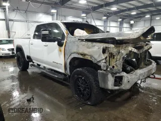 2020 GMC Sierra 3500HD AT4 z VIN 1GT49VEY9LF268615, wystawiony jako Copart lot #83497714 z przebiegiem Nie podano mil oraz Nie do naprawy. Historia ofert i sprzedaży dostępna na DreamBid. Obrazek 4.