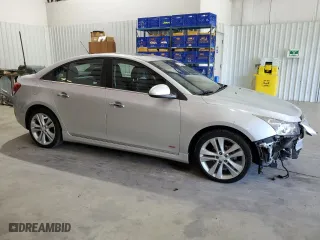 2015 Chevrolet Cruze LTZ with VIN 1G1PG5SB3F7285694, listed as a Copart auction lot 51697335 with 123,300 mi miles and Salvage Title. Bid and sale history available at carsss.com. Image 4.