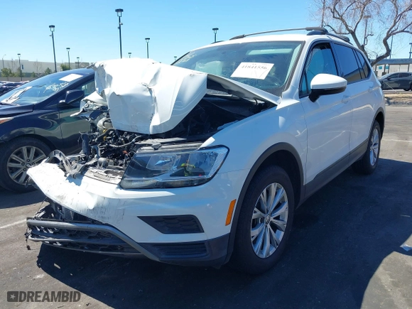 2018 Volkswagen Tiguan S with VIN 3VV0B7AXXJM109354, listed as a IAAI auction lot 41841556 with 67,798 mi miles. Bid and sale history available at carsss.com. Image 17.