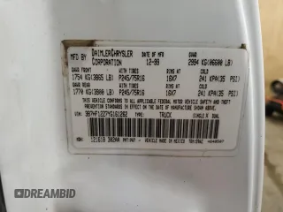 2000 Dodge 1500 z VIN 3B7HF12Z7YG161262, wystawiony jako Copart lot #43696945 z przebiegiem 143 767 mil mil oraz Szkoda całkowita • Salvage title. Historia ofert i sprzedaży dostępna na DreamBid. Obrazek 15.