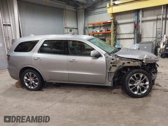2020 Dodge Durango GT with VIN 1C4RDJDG8LC308139, listed as a IAAI auction lot 41486522 with 87,132 mi miles and . Bid and sale history available at DreamBid. Image 13.