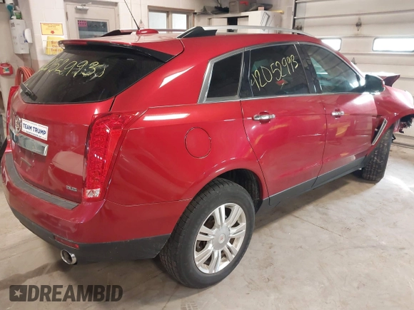 2016 Cadillac SRX Luxury Collection with VIN 3GYFNEE34GS508903, listed as a IAAI auction lot 42052993 with 90,964 mi miles and . Bid and sale history available at carsss.com. Image 4.