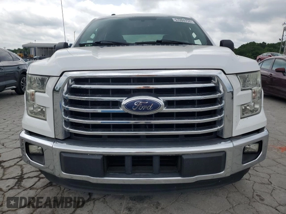 2016 Ford F-150 XL with VIN 1FTEW1CP9GKF08193, listed as a Copart auction lot 57269755 with 167,344 mi miles and Salvage title. Bid and sale history available at DreamBid. Image 5.