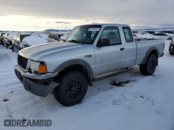 2003 Ford Ranger XL Fleet with VIN 1FTZR15E63PA53384, listed as a Copart auction lot 45732575 with 237,246 mi miles and Clean Title. Bid and sale history available at carsss.com. Image 1.