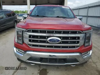 2022 Ford F-150 XL with VIN 1FTFW1E81NKE69218, listed as a Copart auction lot 57490175 with 88,487 mi miles and Salvage title. Bid and sale history available at DreamBid. Image 5.