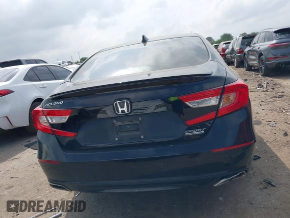 2022 Honda Accord Sedan Sport SE with VIN 1HGCV1F42NA005637, listed as a IAAI auction lot 41910954 with 46,329 mi miles. Bid and sale history available at carsss.com. Image 16.