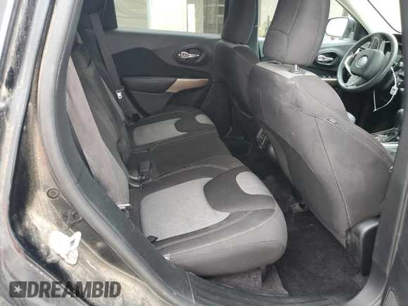 2018 Jeep Cherokee Latitude with VIN 1C4PJLCB5JD595996, listed as a Copart auction lot 57868775 with 135,431 mi miles and Salvage title. Bid and sale history available at DreamBid. Image 11.
