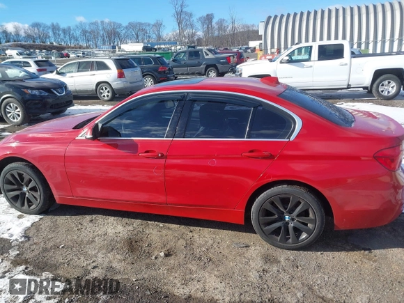 2017 BMW 3 Series 330i xDrive with VIN WBA8D9G55HNT90876, listed as a IAAI auction lot 41262582 with 106,449 mi miles. Bid and sale history available at carsss.com. Image 14.