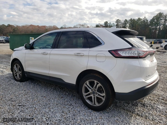 2016 Ford Edge Titanium with VIN 2FMPK3K88GBB09534, listed as a Copart auction lot 85118704 with 0 mi miles and Salvage Title. Bid and sale history available at carsss.com. Image 2.