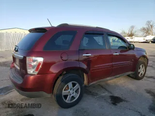 2007 Chevrolet Equinox LS with VIN 2CNDL13F676036447, listed as a Copart auction lot 48594585 with 236,530 mi miles and Salvage Title. Bid and sale history available at carsss.com. Image 3.
