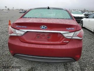 2013 Hyundai Sonata Hybrid with VIN KMHEC4A43DA069556, listed as a Copart auction lot 44653765 with 103,246 mi miles and Salvage Title. Bid and sale history available at carsss.com. Image 6.