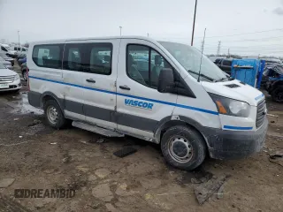 2019 Ford Transit Passenger XL with VIN 1FMZK1ZM5KKB85419, listed as a Copart auction lot 43160905 with 69,325 mi miles and Clean title. Bid and sale history available at DreamBid. Image 4.