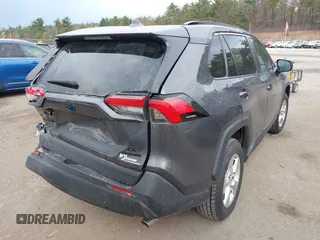 2021 Toyota RAV4 Hybrid LE with VIN 4T3LWRFV3MU041338, listed as a IAAI auction lot 42106979 with 48,765 mi miles. Bid and sale history available at carsss.com. Image 4.