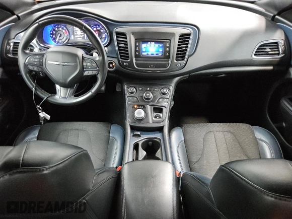 2016 Chrysler 200 S with VIN 1C3CCCBB7GN177649, listed as a Copart auction lot 54156605 with 150,236 mi miles and Clean Title. Bid and sale history available at carsss.com. Image 8.