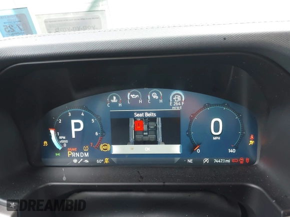 2023 Ford Bronco Raptor with VIN 1FMEE5JR9PLB23222, listed as a IAAI auction lot 42376438 with 7,447 mi miles and . Bid and sale history available at DreamBid. Image 7.