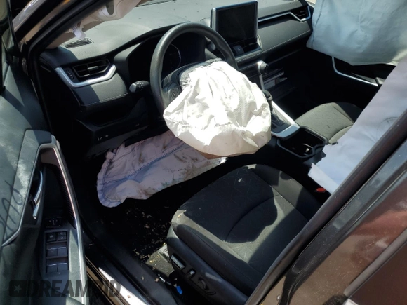 2023 Toyota RAV4 XLE with VIN 2T3P1RFV0PC331350, listed as a Copart auction lot 61234355 with 27,962 mi miles and Salvage title. Bid and sale history available at DreamBid. Image 8.