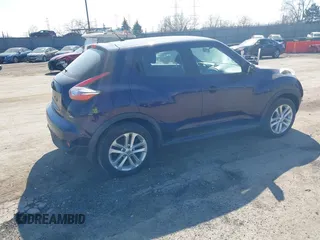 2015 Nissan Juke S with VIN JN8AF5MVXFT561176, listed as a IAAI auction lot 41797063 with 92,235 mi miles and . Bid and sale history available at carsss.com. Image 4.