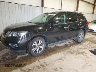 2017 Nissan Pathfinder S with VIN 5N1DR2MM2HC695314, listed as a Copart auction lot 50187525 with 101,088 mi miles and Salvage Title. Bid and sale history available at carsss.com. Image 1.