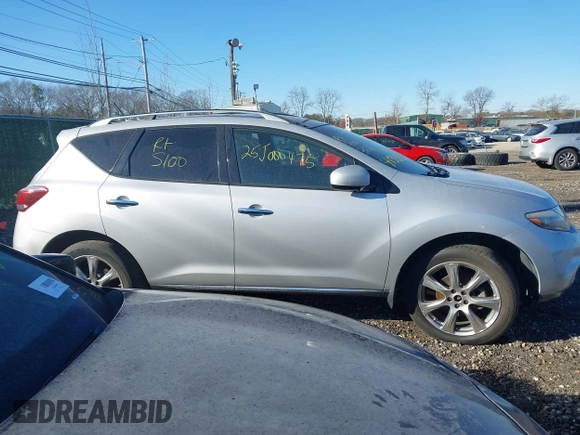 2014 Nissan Murano S with VIN JN8AZ1MW0EW520240, listed as a IAAI auction lot 41338573 with Not Provided miles. Bid and sale history available at carsss.com. Image 12.