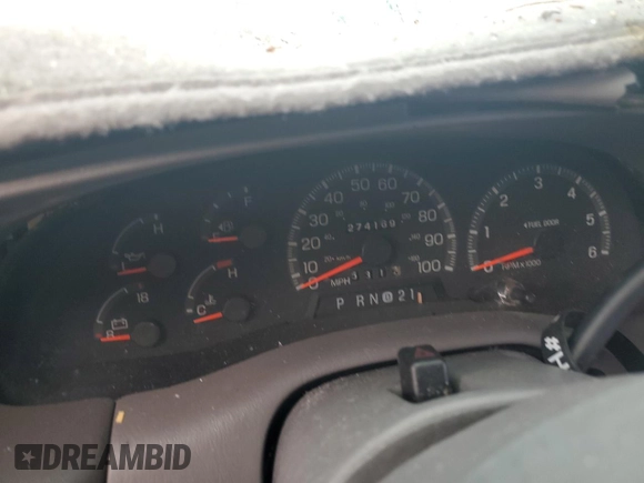 1998 Ford Expedition XLT with VIN 1FMRU1769WLB17414, listed as a Copart auction lot 46218715 with 274,169 mi miles and Salvage Title. Bid and sale history available at carsss.com. Image 9.