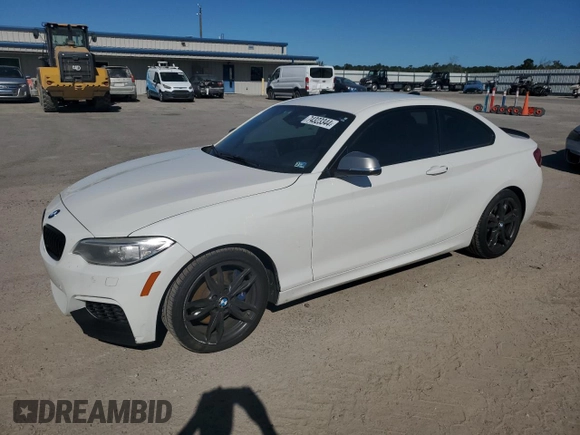 2016 BMW 2 Series M235i xDrive with VIN WBA1J9C50GV371750, listed as a Copart auction lot 74323344 with 92,512 mi miles and Clean Title. Bid and sale history available at carsss.com. Image 1.