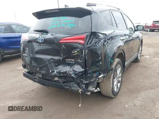 2017 Toyota RAV4 Hybrid Limited with VIN JTMDJREV7HD136797, listed as a IAAI auction lot 41733609 with 131,162 mi miles. Bid and sale history available at carsss.com. Image 6.