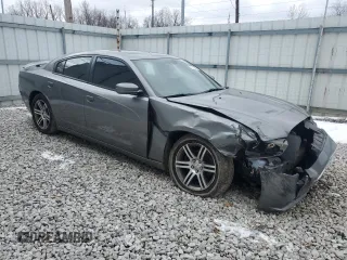 2012 Dodge Charger SXT with VIN 2C3CDXHG2CH299765, listed as a Copart auction lot 46089115 with 195,347 mi miles and Clean Title. Bid and sale history available at carsss.com. Image 4.
