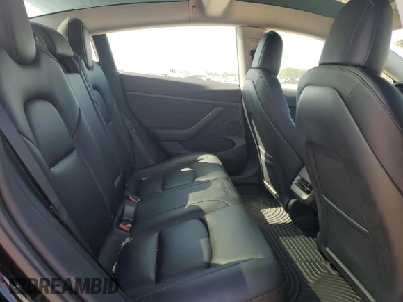 2023 Tesla Model 3 with VIN 5YJ3E1EA1PF456896, listed as a Copart auction lot 50423785 with 49,316 mi miles and Salvage title. Bid and sale history available at DreamBid. Image 11.