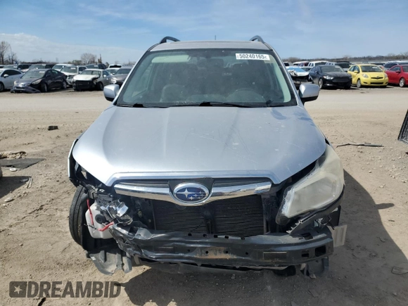 2014 Subaru Forester 2.5i Premium with VIN JF2SJAEC2EH461242, listed as a Copart auction lot 50240165 with 162,656 mi miles and Salvage Title. Bid and sale history available at carsss.com. Image 5.
