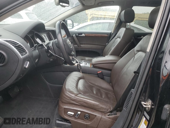 2015 Audi Q7 Premium Plus with VIN WA1LMAFE2FD023589, listed as a Copart auction lot 59329875 with 103,365 mi miles and Salvage title. Bid and sale history available at DreamBid. Image 7.