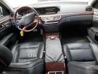 2011 Mercedes-Benz S-Class S 550 with VIN WDDNG8GB3BA380431, listed as a Copart auction lot 48335545 with 158,981 mi miles and Salvage Title. Bid and sale history available at carsss.com. Image 8.