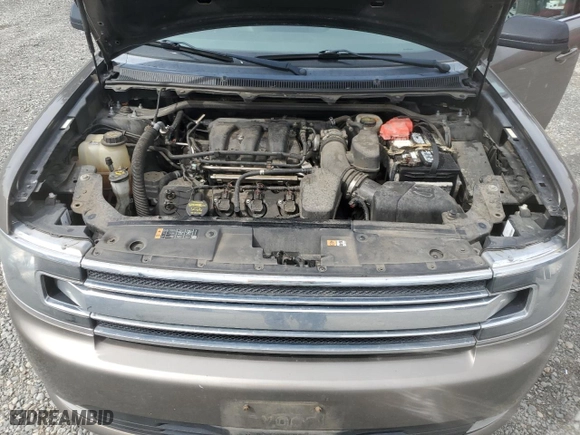 2014 Ford Flex SEL with VIN 2FMGK5C86EBD14390, listed as a Copart auction lot 52424815 with 146,587 mi miles and Salvage Title. Bid and sale history available at carsss.com. Image 12.