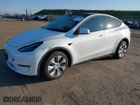 2023 Tesla Model Y Long Range with VIN 7SAYGDEE3PF817097, listed as a IAAI auction lot 41767294 with 64,047 mi miles and . Bid and sale history available at DreamBid. Image 20.