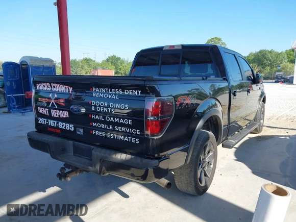 2014 Ford F-150 XL with VIN 1FTFW1ET5EKE42169, listed as a IAAI auction lot 41892502 with 203,741 mi miles and . Bid and sale history available at DreamBid. Image 4.